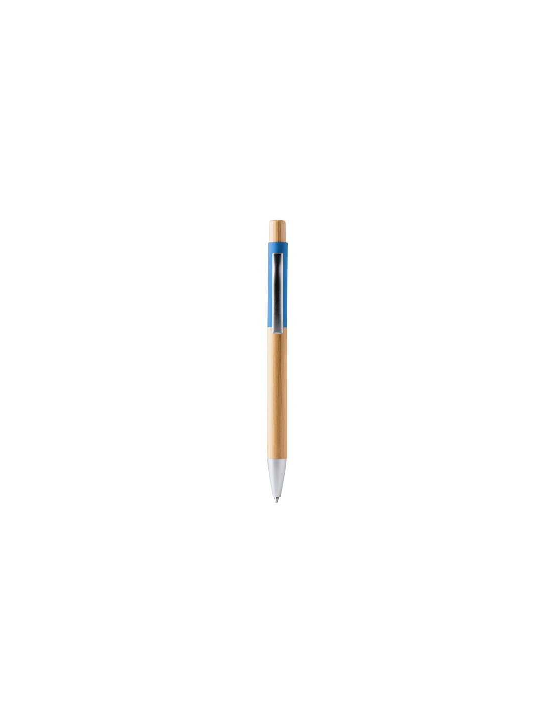 Stylo publicitaire soft touch et en bambou "OSIRIS" | SIP19