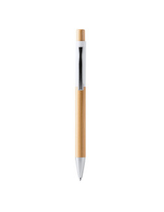 Stylo publicitaire soft touch et en bambou "OSIRIS" | SIP19
