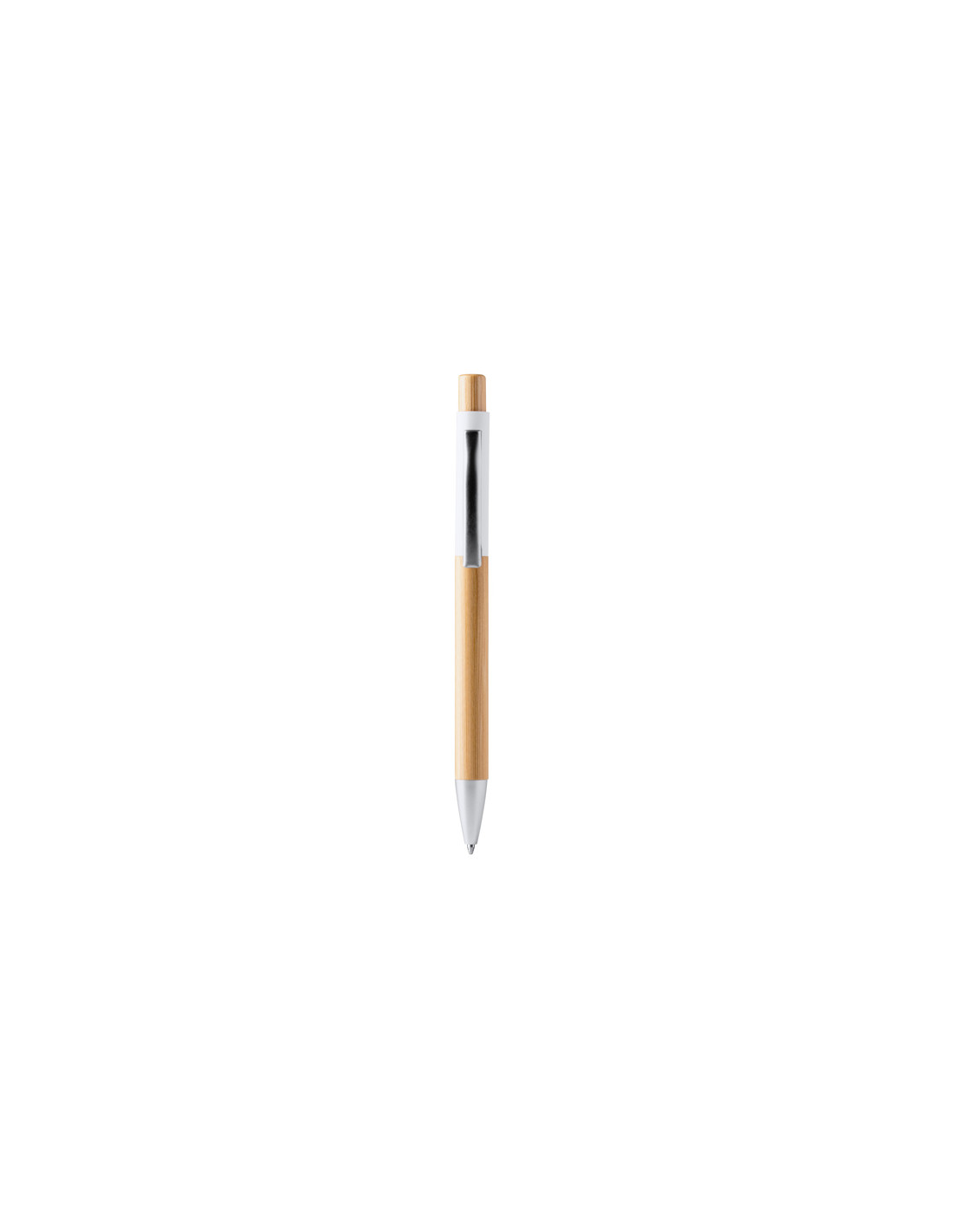 Stylo publicitaire soft touch et en bambou "OSIRIS" | SIP19