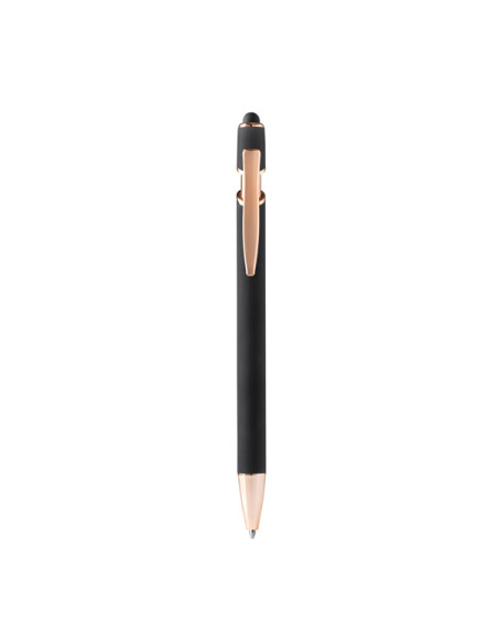 stylo bille métal personnalisable avec embout tactile "ROSES" | SIP19