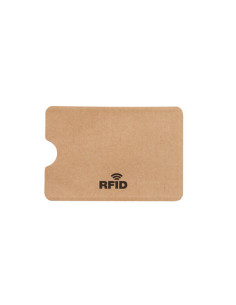 Porte-cartes RFID personnalisé en papier recyclé "SAFER" | SIP19