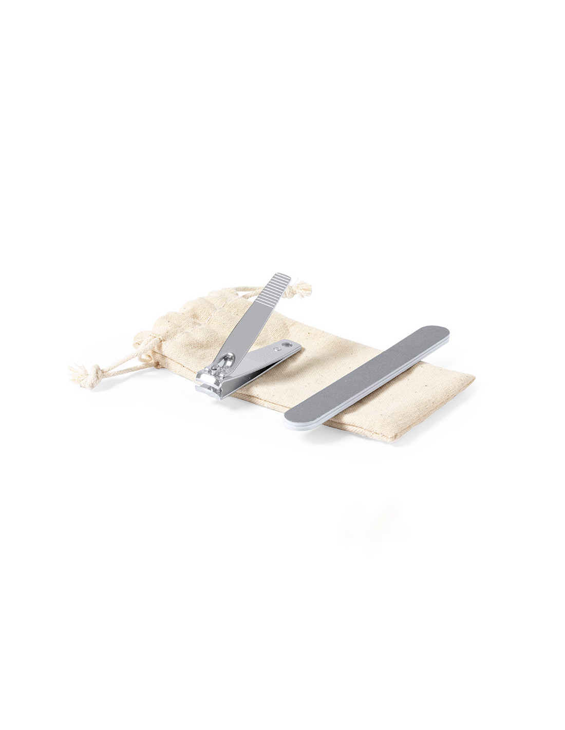 Set manucure promotionnel avec pochette en coton "KILIAN" | SIP19