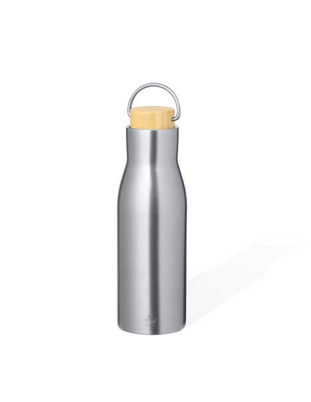 Gourde thermique personnalisée en inox recyclé "Prismix" | SIP19