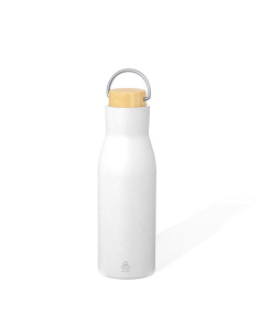 Gourde thermique personnalisée en inox recyclé "Prismix" | SIP19