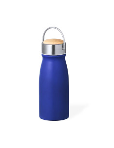 Bouteille thermos 350ml en inox et bois à personnaliser "Barns" | SIP19