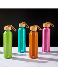 Bouteille en aluminium recyclé à personnaliser "Irvinson"  | SIP19
