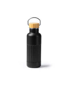 Bouteille isotherme publicitaire en inox recyclé 500ml "NOBUK" | SIP19