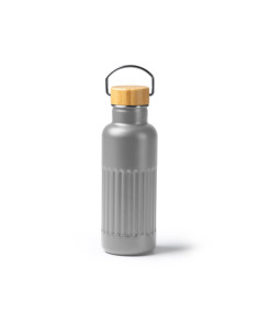 Bouteille isotherme publicitaire en inox recyclé 500ml "NOBUK" | SIP19