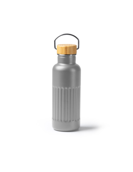 Bouteille isotherme publicitaire en inox recyclé 500ml "NOBUK" | SIP19