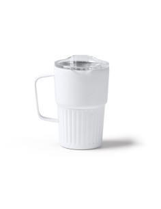Mug isotherme personnalisé en inox recyclé 450ML "NUBEX" | SIP19