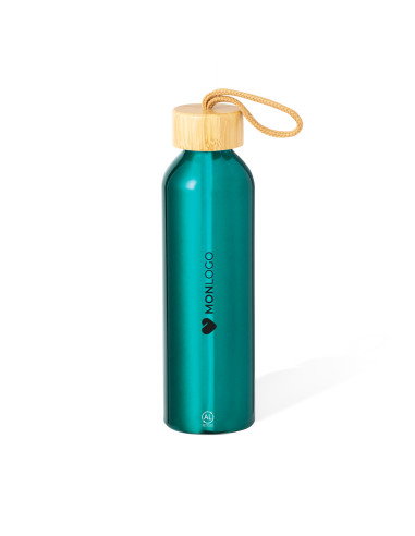 BOUTEILLE PERSONNALISÉE EN ALUMINIUM RECYCLÉ 600ML "IRVINSON"