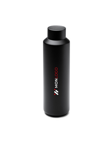 BOUTEILLE THERMOS PERSONNALISÉE EN ACIER INOXYDABLE RECYCLÉ 600ML "COLBY"