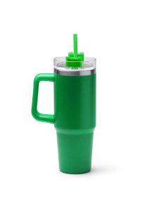 Mug isotherme personnalisé en inox recyclé "KRANSTON" | SIP19