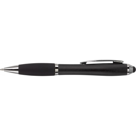 STYLO BICOLORE TACTILE "PUNK" - Stylos publicitaires - SIP19