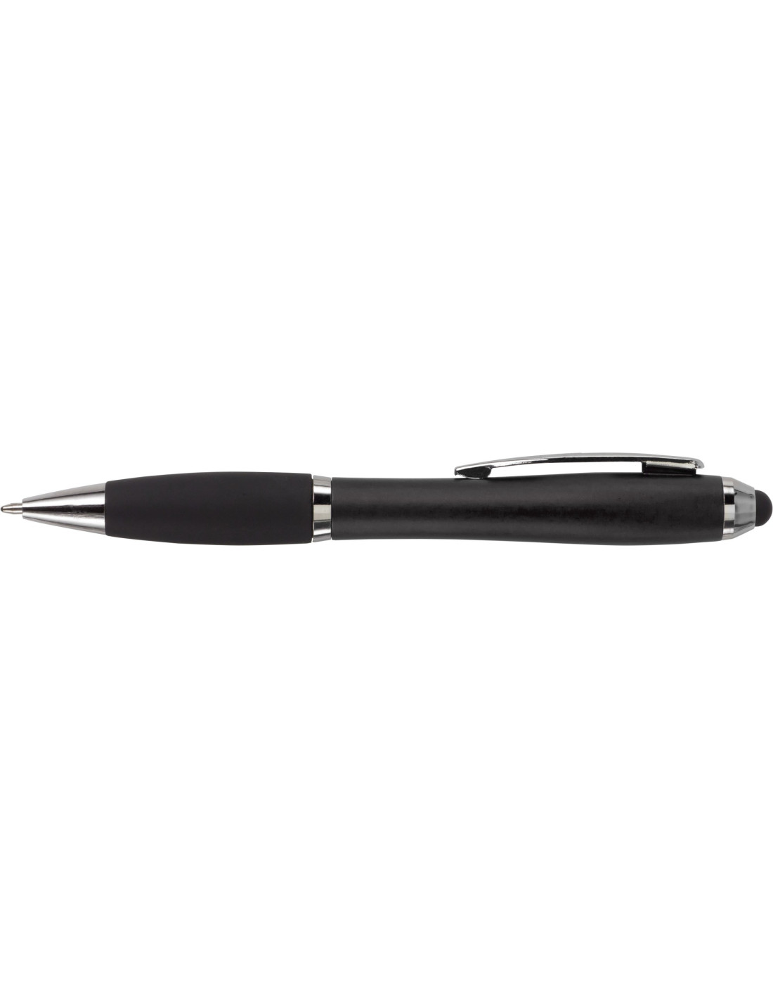 STYLO BICOLORE TACTILE "PUNK" - Stylos publicitaires - SIP19