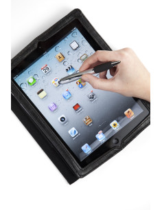STYLO BICOLORE TACTILE "PUNK" - Stylos publicitaires - SIP19