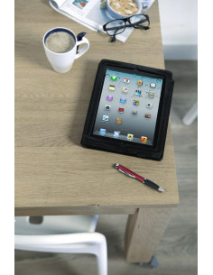 STYLO BICOLORE TACTILE "PUNK" - Stylos publicitaires - SIP19