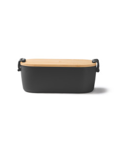 Lunch box personnalisée en PP et bambou 1L "BRIOX" | SIP19