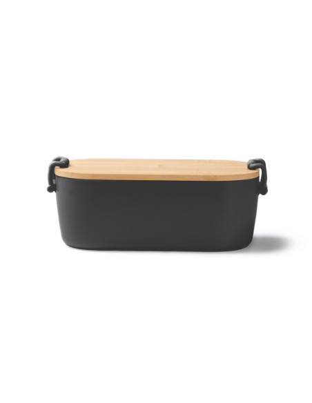Lunch box personnalisée en PP et bambou 1L "BRIOX" | SIP19