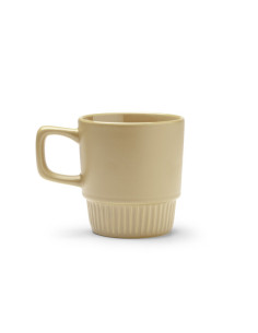 Mug biseauté en céramique personnalisable 300 ml "LONGI" | SIP19