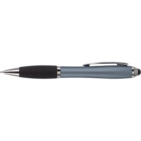 STYLO BICOLORE TACTILE "PUNK" - Stylos publicitaires - SIP19