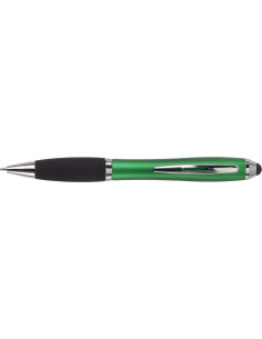 STYLO BICOLORE TACTILE "PUNK" - Stylos publicitaires - SIP19