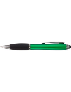 STYLO BICOLORE TACTILE "PUNK" - Stylos publicitaires - SIP19