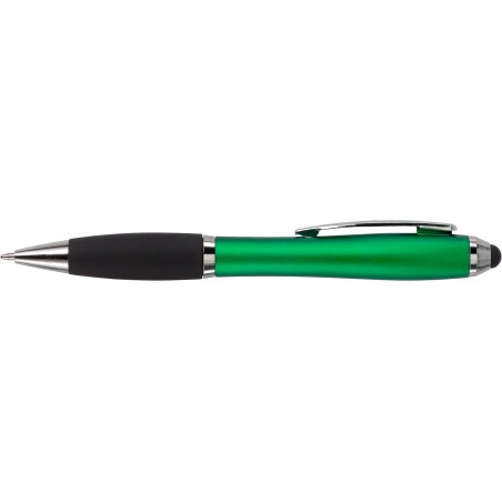 STYLO BICOLORE TACTILE "PUNK" - Stylos publicitaires - SIP19