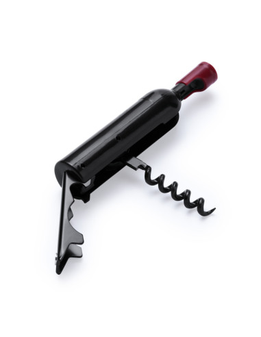 TIRE-BOUCHON À PERSONNALISER EN FORME DE BOUTIEILLE "SYRAH"