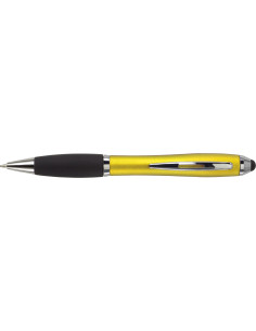 STYLO BICOLORE TACTILE "PUNK" - Stylos publicitaires - SIP19