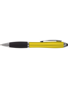 STYLO BICOLORE TACTILE "PUNK" - Stylos publicitaires - SIP19