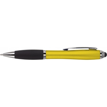 STYLO BICOLORE TACTILE "PUNK" - Stylos publicitaires - SIP19