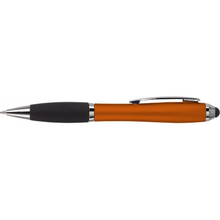 STYLO BICOLORE TACTILE "PUNK" - Stylos publicitaires - SIP19