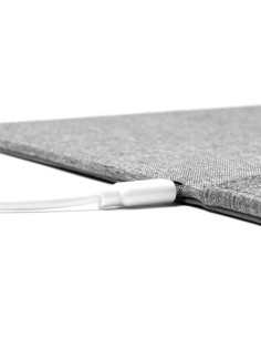 Tapis de souris personnalisé avec chargeur en rPET "DEMAR" | SIP19