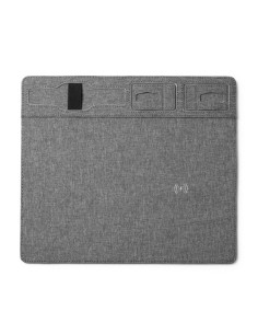 Tapis de souris personnalisé avec chargeur en rPET "DEMAR" | SIP19