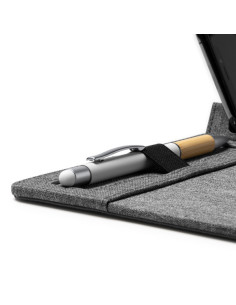 Tapis de souris personnalisé avec chargeur en rPET "DEMAR" | SIP19