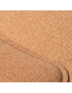 Tapis de souris publicitaire ergonomique en liège "ALISON" | SIP19