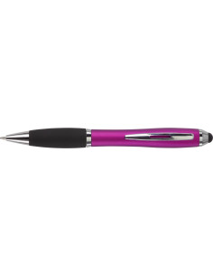 STYLO BICOLORE TACTILE "PUNK" - Stylos publicitaires - SIP19