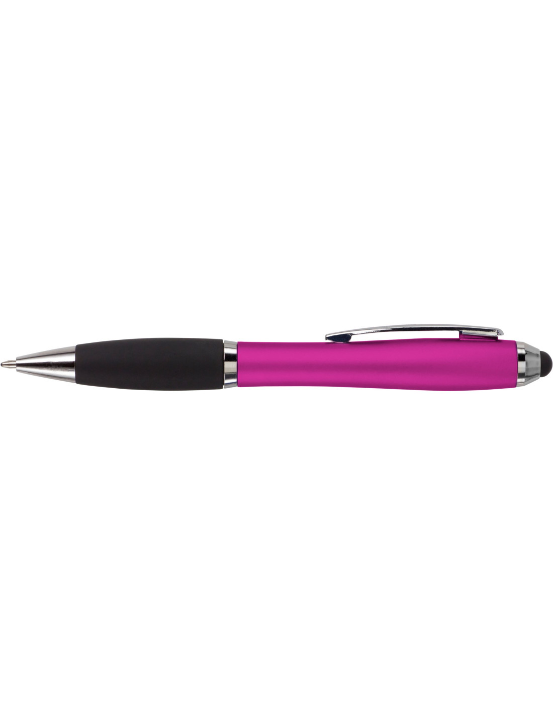 STYLO BICOLORE TACTILE "PUNK" - Stylos publicitaires - SIP19