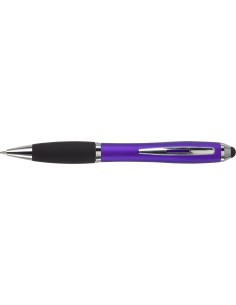 STYLO BICOLORE TACTILE "PUNK" - Stylos publicitaires - SIP19