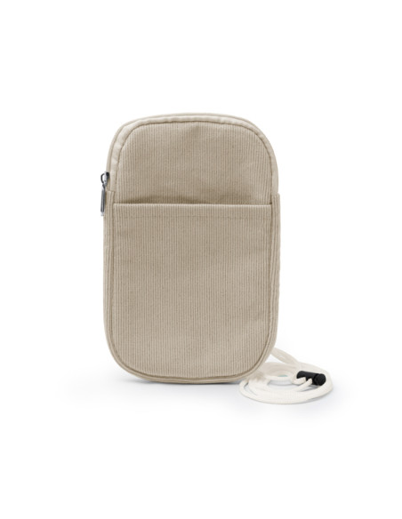 Pochette smartphone en velours côtelé personnalisable "BUSNIX" | SIP19