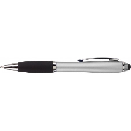 STYLO BICOLORE TACTILE "PUNK" - Stylos publicitaires - SIP19