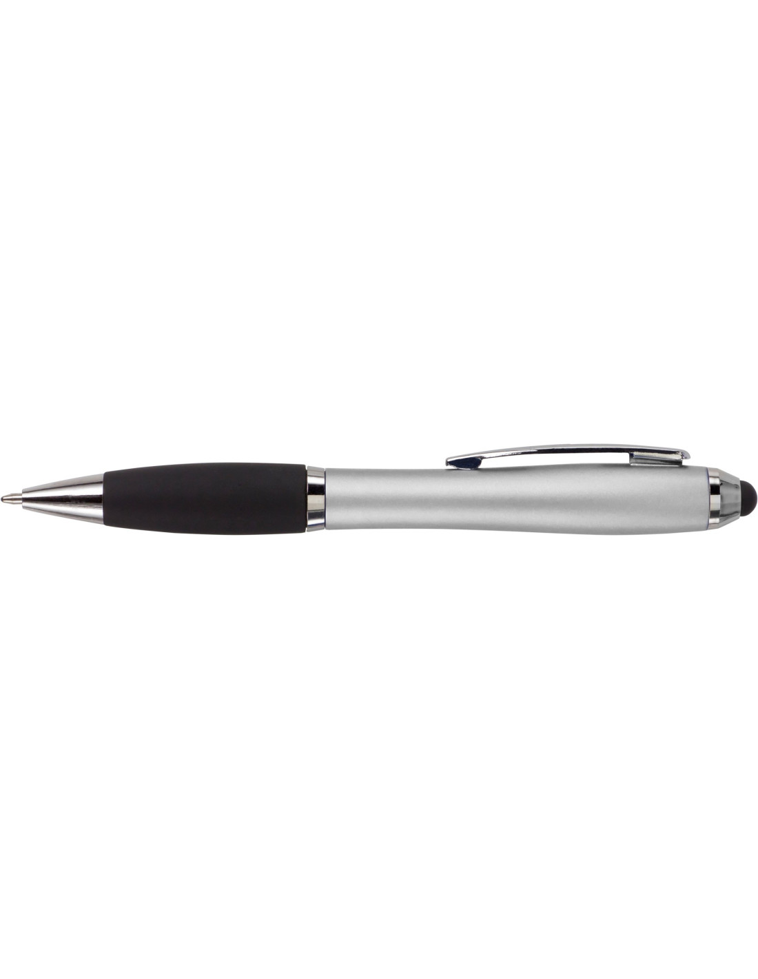 STYLO BICOLORE TACTILE "PUNK" - Stylos publicitaires - SIP19
