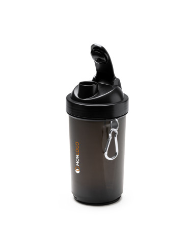 SHAKER PERSONNALISABLE EN PP AVEC AGITATEUR 800ML "REILY"