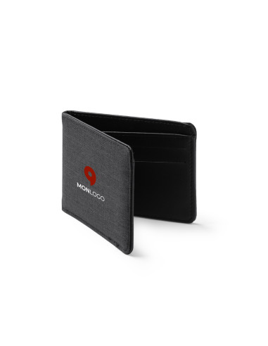 PORTE-CARTES PERSONNALISÉ ANTI RFID EN RPET "BEUNER"
