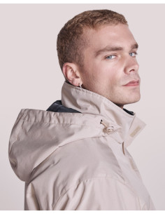 Parka homme imperméable à personnaliser 400G "AMERICA" | SIP19