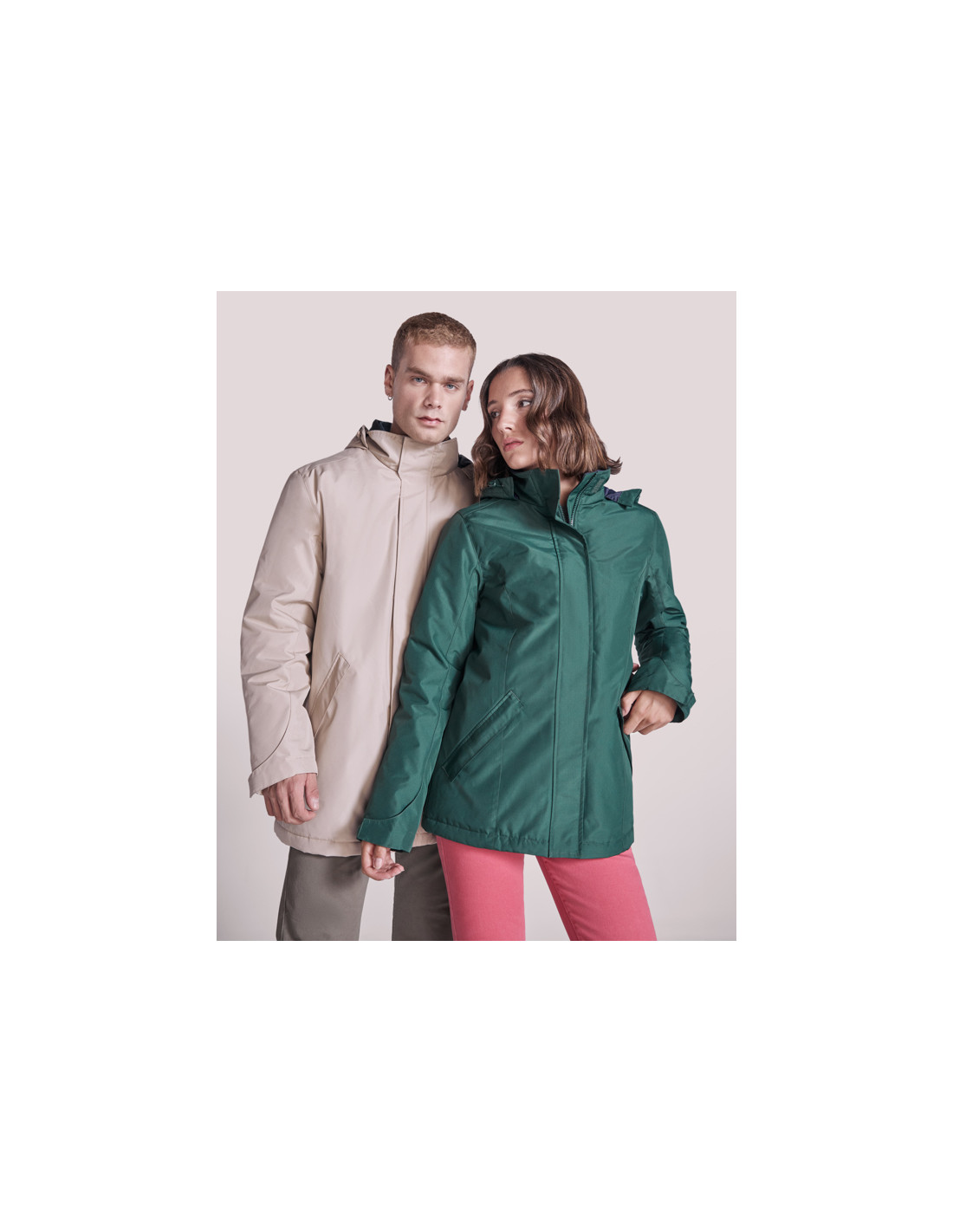 Parka homme imperméable à personnaliser 400G "AMERICA" | SIP19
