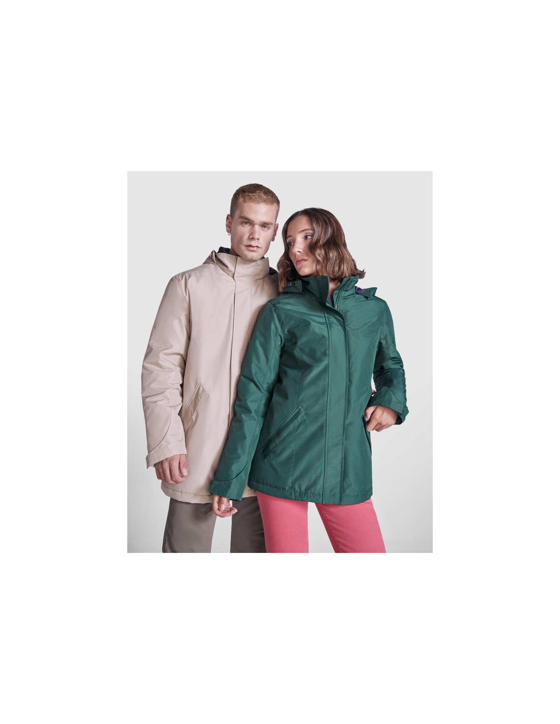 Parka femme imperméable à imprimer 400G "AMERICA WOMAN" | SIP19