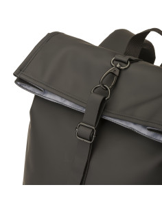 Sac à dos porte-pc personnalisé en PU recyclé "VEXON" | SIP19