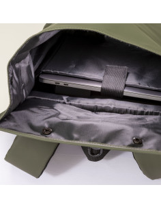 Sac à dos porte-pc personnalisé en PU recyclé "VEXON" | SIP19
